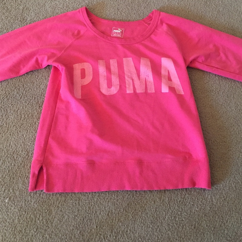 Pink Puma sweatshirt